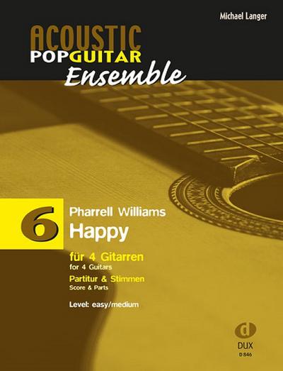 Happy :für 4 Gitarren (Ensemble)