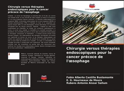 Chirurgie versus thérapies endoscopiques pour le cancer précoce de l’¿sophage
