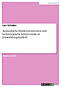 Ausländische Direktinvestitionen und technologische Lernprozesse in Entwicklungsländern
