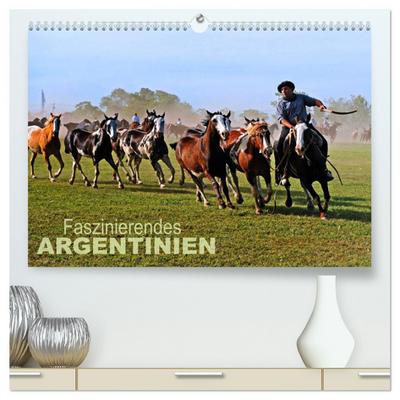 Faszinierendes Argentinien (hochwertiger Premium Wandkalender 2026 DIN A2 quer), Kunstdruck in Hochglanz