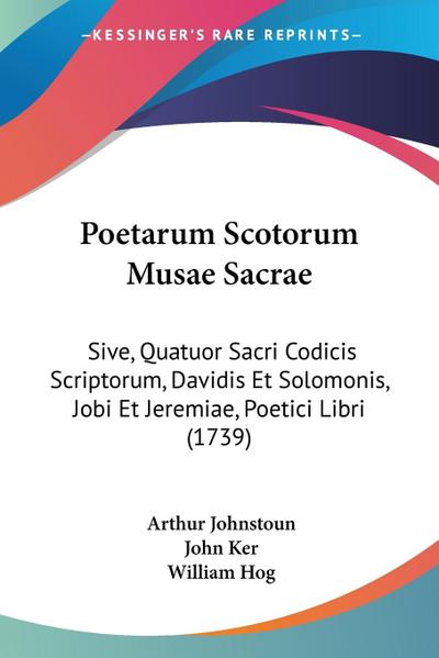 Poetarum Scotorum Musae Sacrae