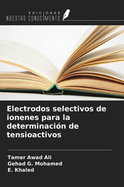 Electrodos selectivos de ionenes para la determinación de tensioactivos