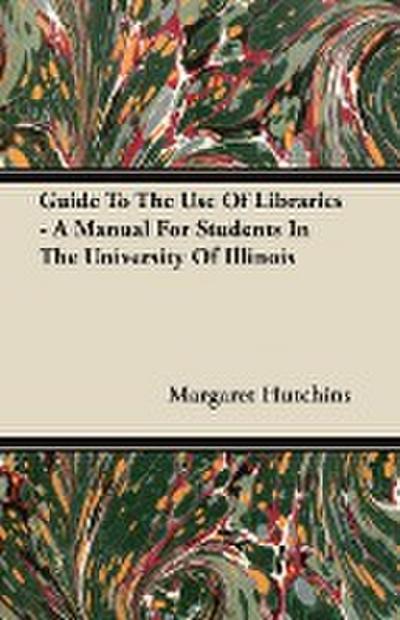 GT THE USE OF LIB - A MANUAL F