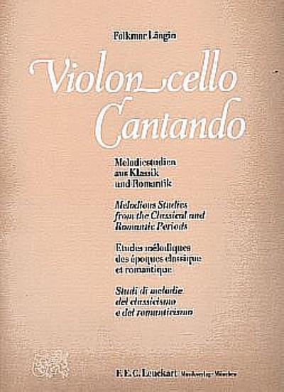 Violoncello cantandofür Violoncello