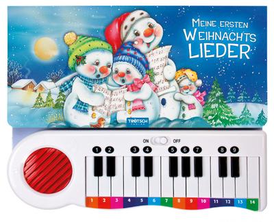 Meine ersten Weihnachtslieder: Klavierbuch mit abschaltbarem Sound (Weihnachten)