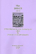 Quartett E-Dur Nr.2 op.10für 2 Violinen, Viola und Violoncello