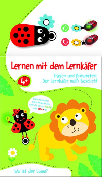 Lernen mit dem Lernkäfer - Löwe, m. Spielfigur