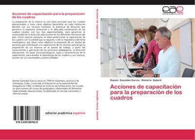 Acciones de capacitación para la preparación de los cuadros