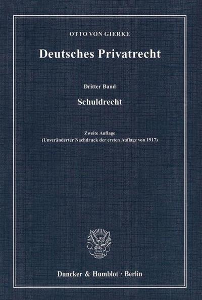 Deutsches Privatrecht 3