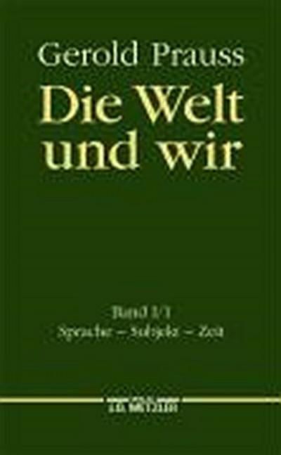 Sprache, Subjekt, Zeit
