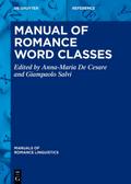 Manual of Romance Word Classes