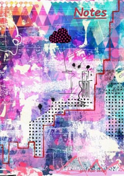 Notizbuch A5 dotted [Sketch] Softcover von Daily Paper Design | 80 Seiten | als Tagebuch, Bullet Journal, Notizheft | FSC-zertifiziert & aus nachhaltiger und umweltschonender Forstwirtschaft