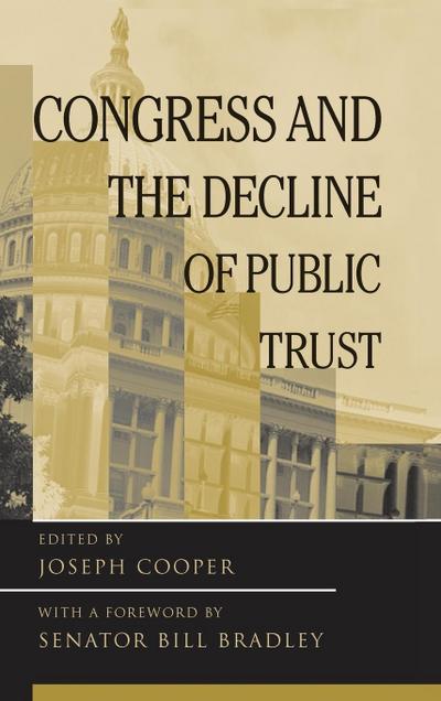Congress and the Decline of Public Trust