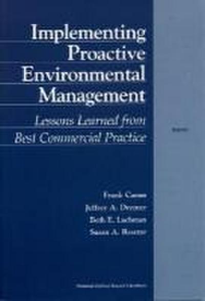 Implementing Proactive Environmental Management