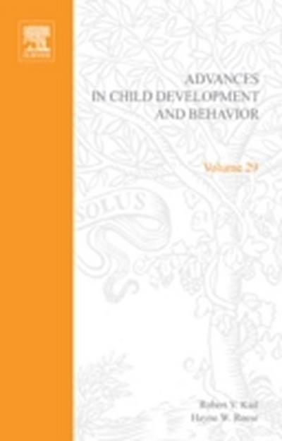 Advances in Child Development and Behavior