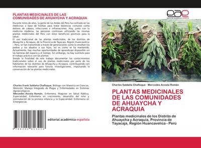 PLANTAS MEDICINALES DE LAS COMUNIDADES DE AHUAYCHA Y ACRAQUIA