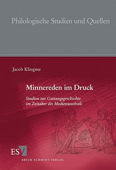 Minnereden im Druck