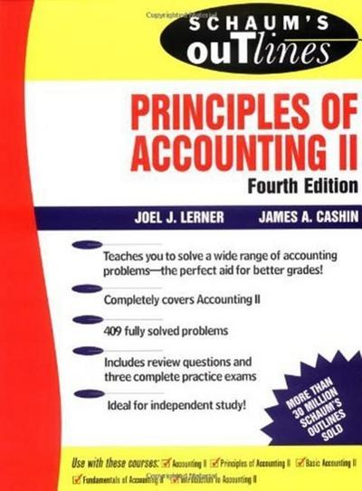 Schaum’s Outline of Principles of Accounting II