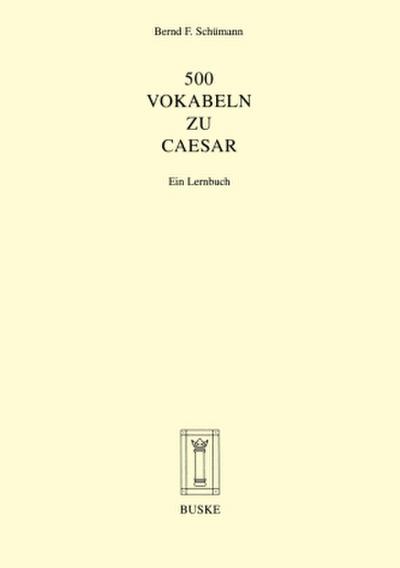 500 Vokabeln zu Caesar