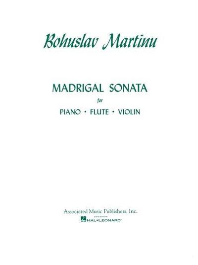 Madrigal Sonata: Score and Parts