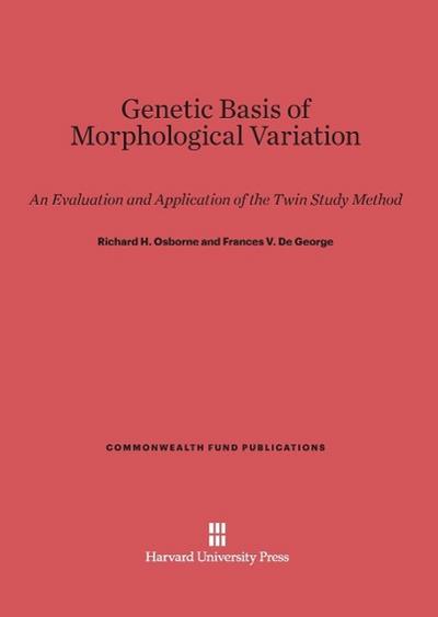 Genetic Basis of Morphological Variation