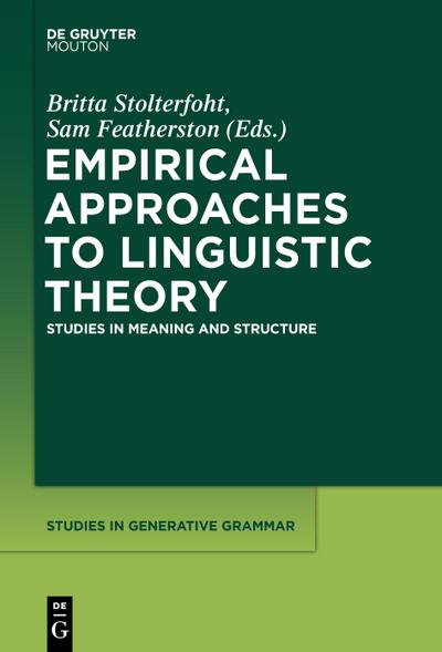 Empirical Approaches to Linguistic Theory