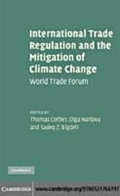 International Trade Regulation and the Mitigation of Climate Change
