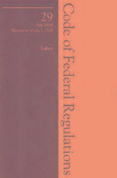 2009 29 CFR 1926 (OSHA Construction)