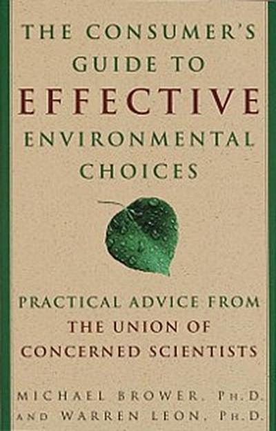 Consumer’s Guide to Effective Environmental Choices