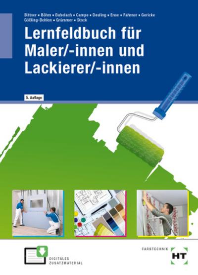 eBook inside: Buch und eBook Lernfeldbuch für Maler/-innen und Lackierer/-innen, m. 1 Buch, m. 1 Online-Zugang