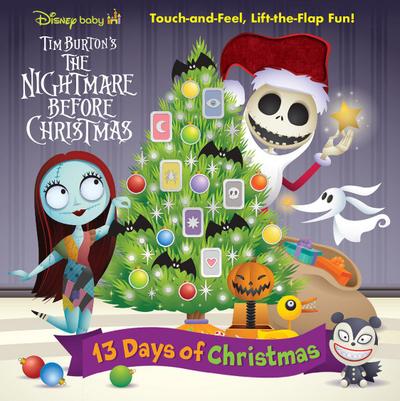 Disney Baby: 13 Days of Christmas: Touch-And-Feel, Lift-The-Flap Fun!
