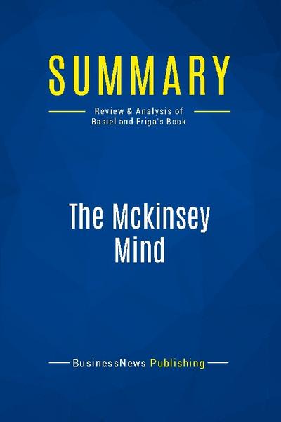 Summary: The Mckinsey Mind