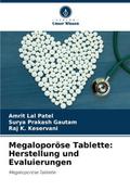 Megaloporöse Tablette: Herstellung und Evaluierung