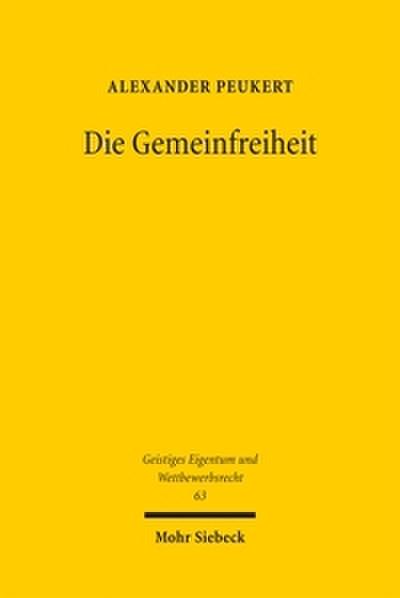 Die Gemeinfreiheit