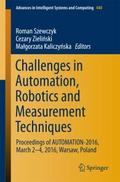 Challenges in Automation, Robotics and Measurement