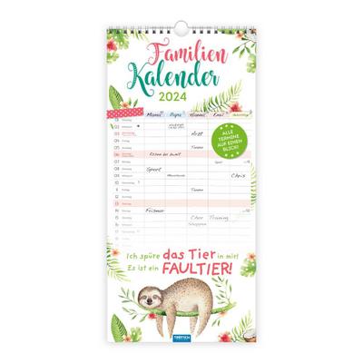 Trötsch Familienkalender Spruchreif 2024 - alle Termine auf einen Blick