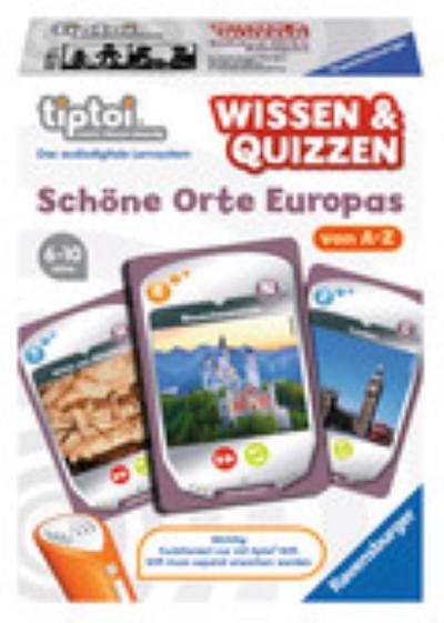 Ravensburger 00751 - tiptoi Spiel Wissen & Quizzen Schöne Orte Europas