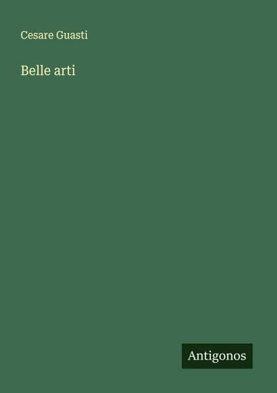 Belle arti