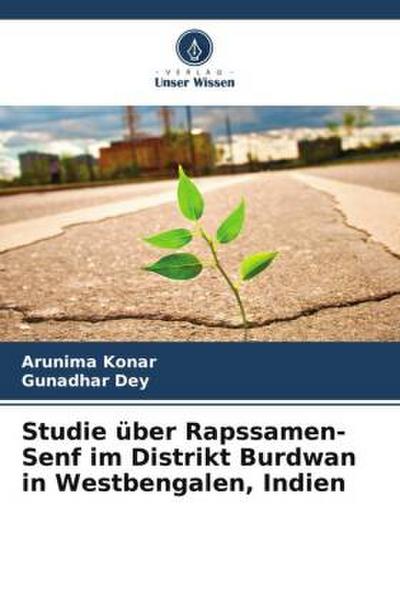 Studie über Rapssamen-Senf im Distrikt Burdwan in Westbengalen, Indien