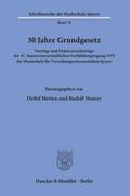 30 Jahre Grundgesetz.