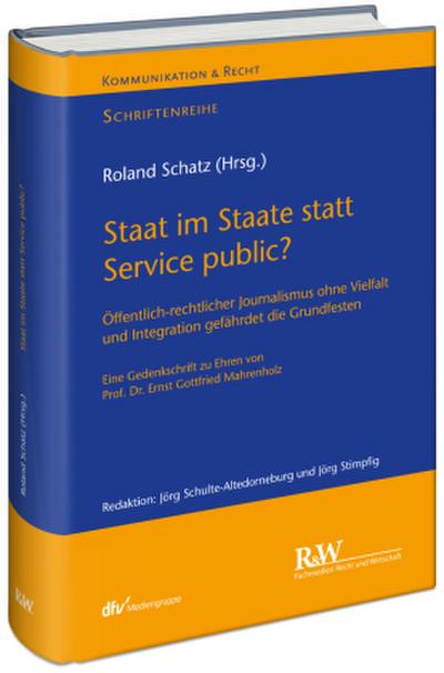 Staat im Staate statt Service public?