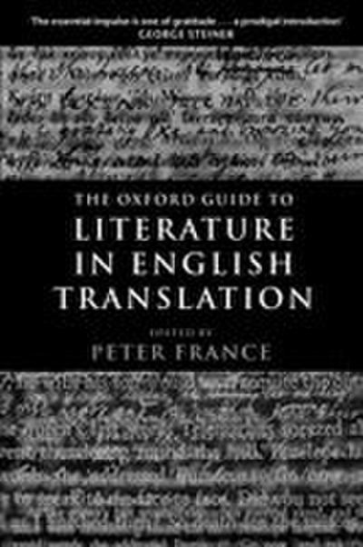 The Oxford Guide to Literature in English Translation