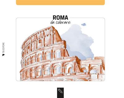 Bardi, A: Roma da colorare-Rome coloring book