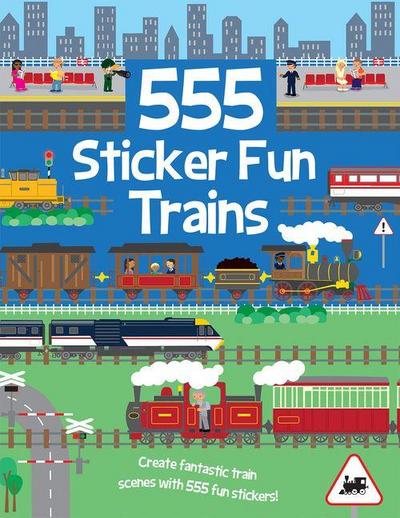 555 Sticker Fun - Trains