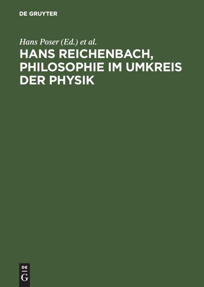 Hans Reichenbach, Philosophie im Umkreis der Physik