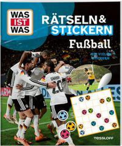 Rätseln und Stickern: Fußball