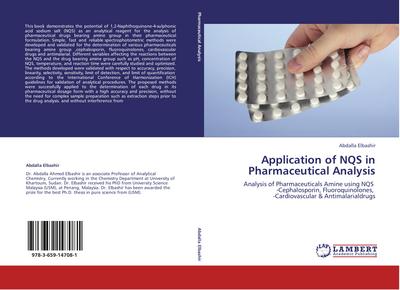 Application of NQS in Pharmaceutical Analysis