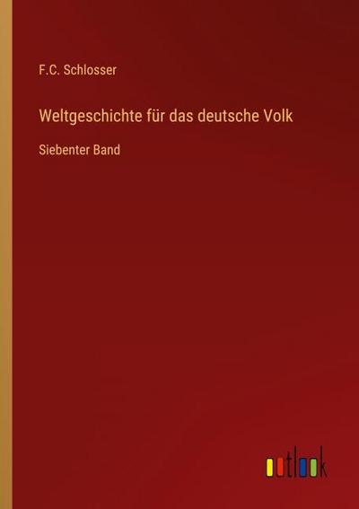 Weltgeschichte für das deutsche Volk