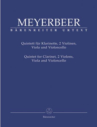Quintettfür Klarinette in B und Streichquartett