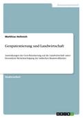 Genpatentierung und Landwirtschaft